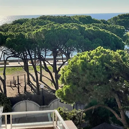 Apartamento Marina Playa, Primera Linea De Mar Blanes Buitenkant foto